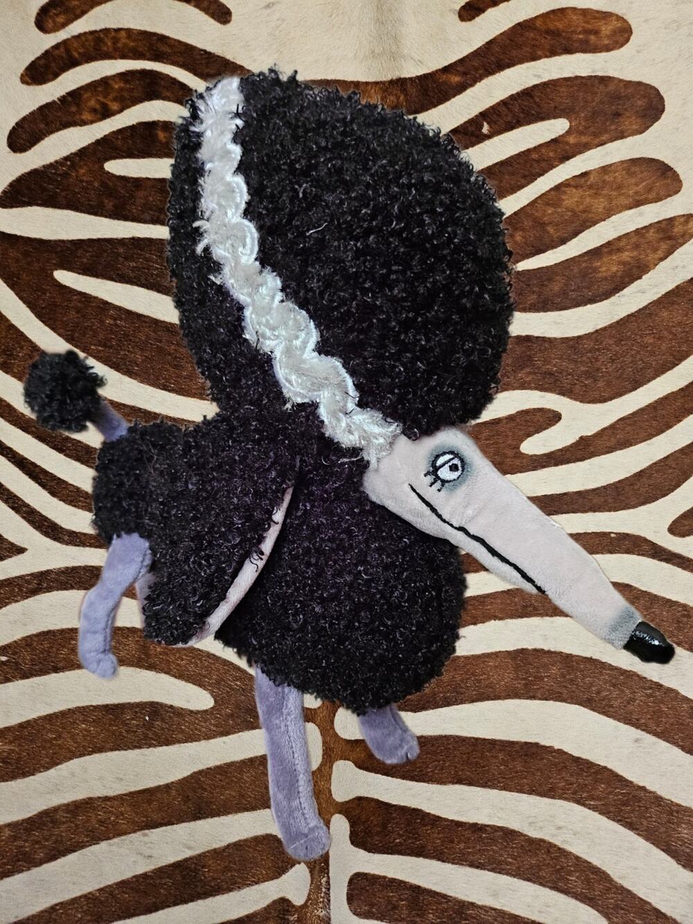 Disney Parks Frankenweenie Persephone Poodle Plush Dog Tim Burton Toy No Tag